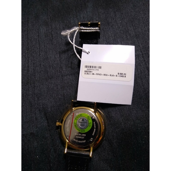 Authentic Movado Ultra-Slim Black Dial Ladies Watch - Picture 5 of 8